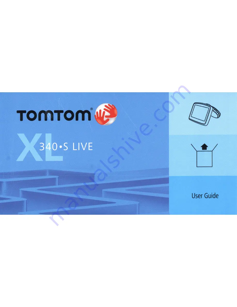 TomTom XL 340-S User Manual Download Page 1