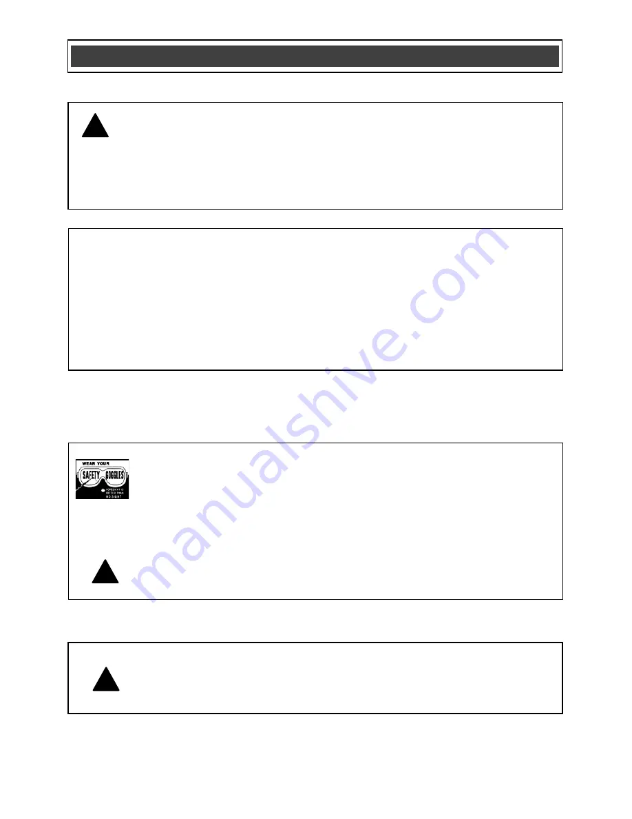 Tool Shop 241-8501 Owner'S Manual Download Page 3