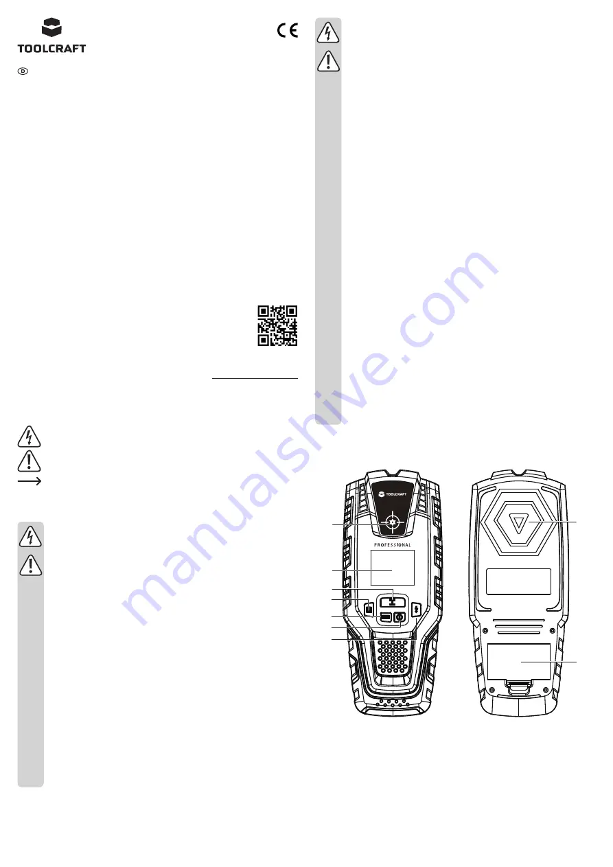 TOOLCRAFT 1712612 Operating Instructions Manual Download Page 1