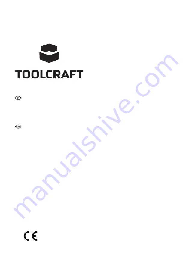 TOOLCRAFT 1713199 Operating Instructions Manual Download Page 1