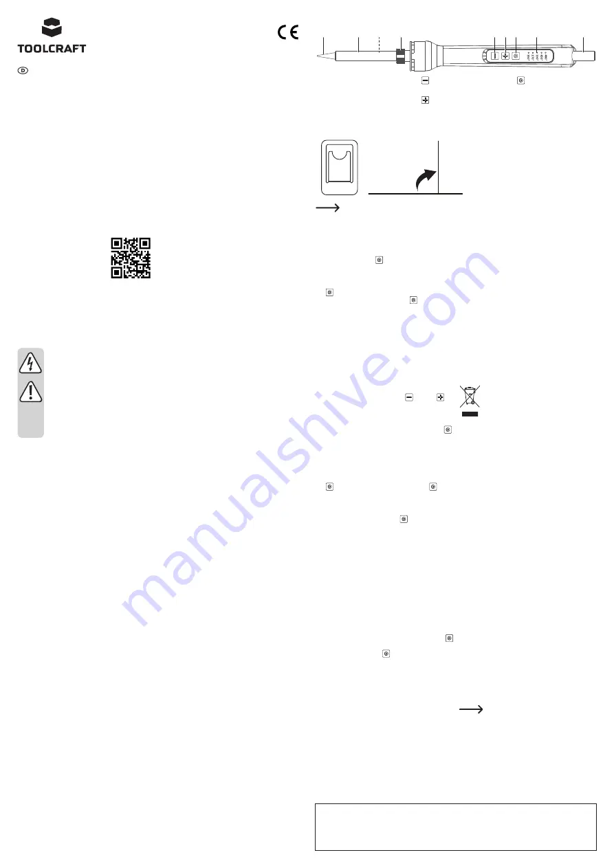 TOOLCRAFT 2141865 Operating Instructions Download Page 1