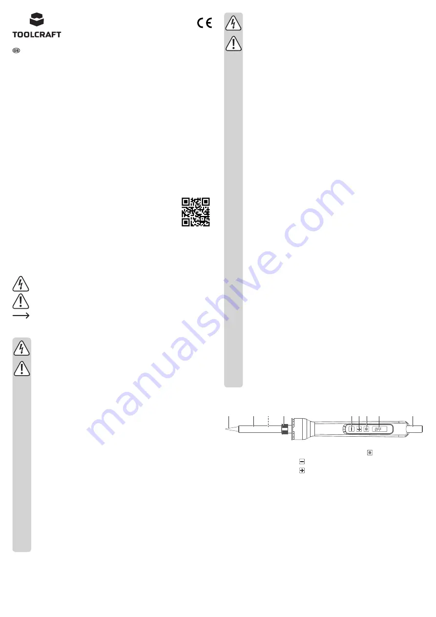 TOOLCRAFT 2141866 Operating Instructions Download Page 3