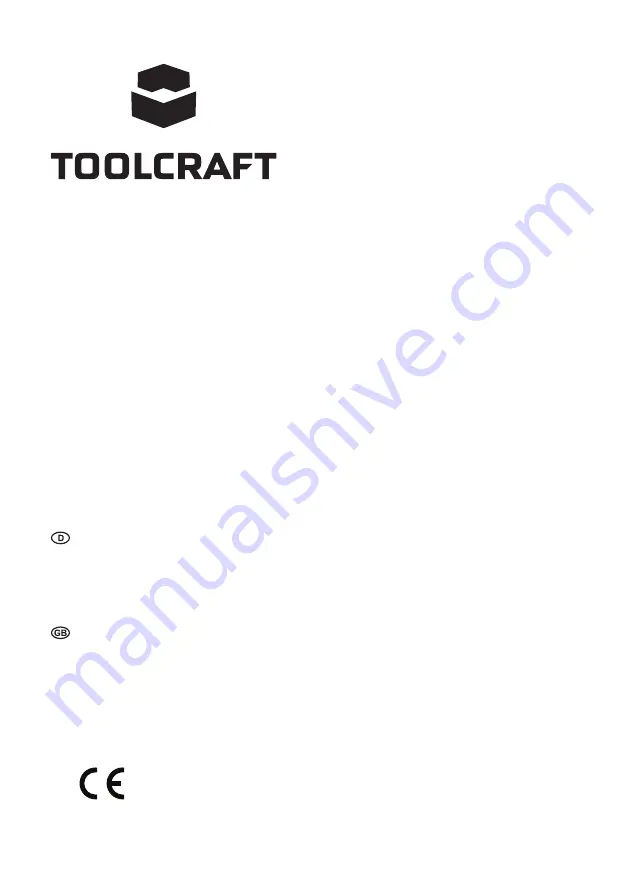 TOOLCRAFT 2475774 Скачать руководство пользователя страница 1