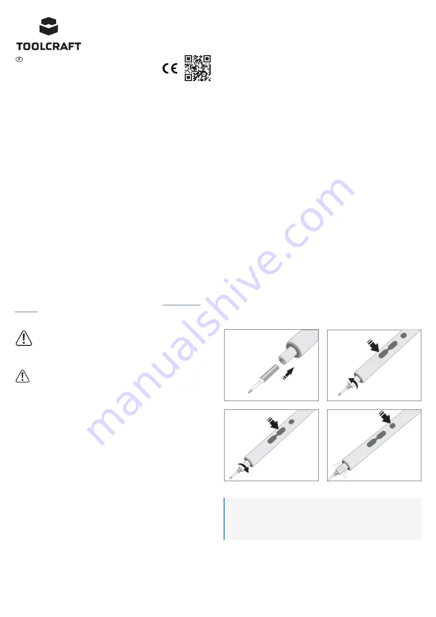 TOOLCRAFT TO-7116288 Operating Instructions Manual Download Page 5