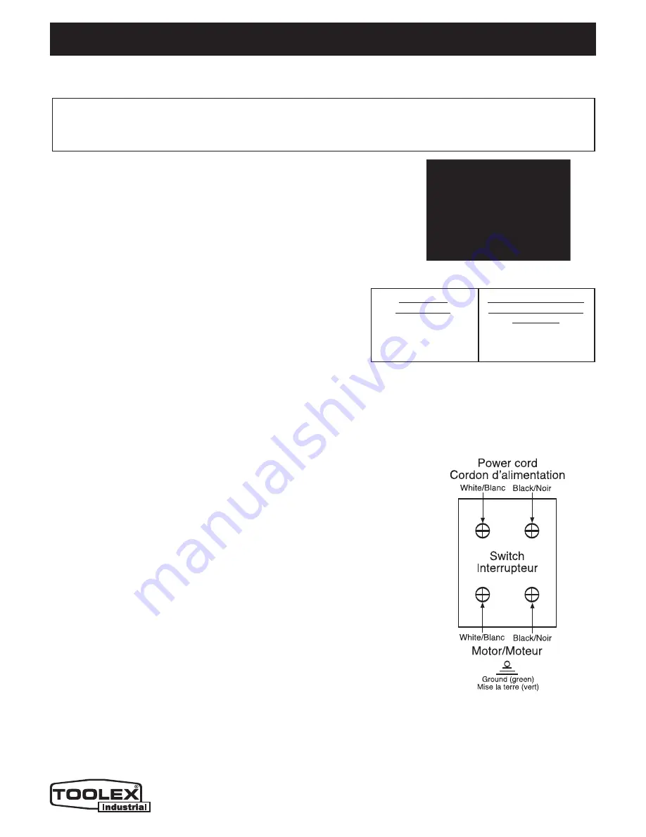 Toolex 532266 Instruction Manual Download Page 5