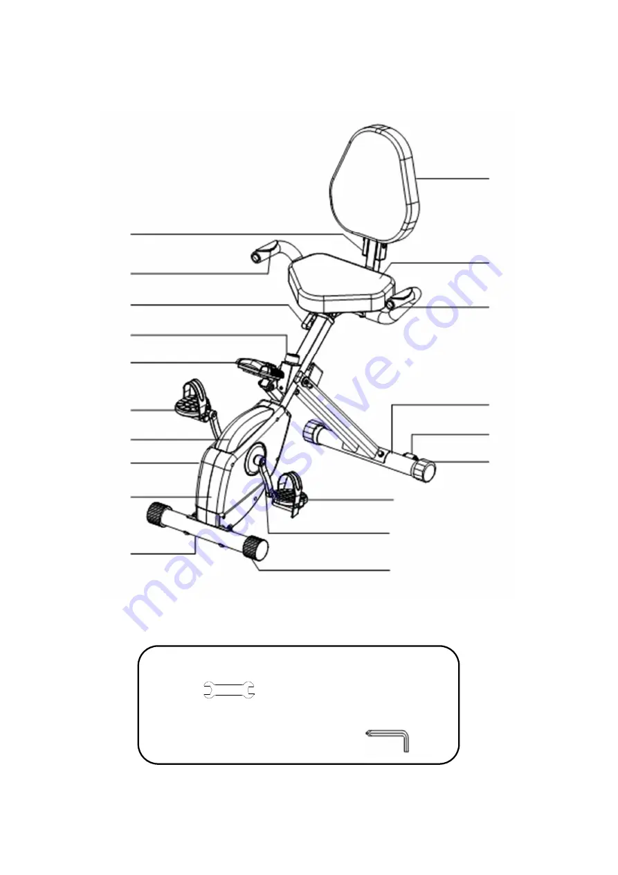 TOORX BRX RECUMBENT COMPACT Скачать руководство пользователя страница 2