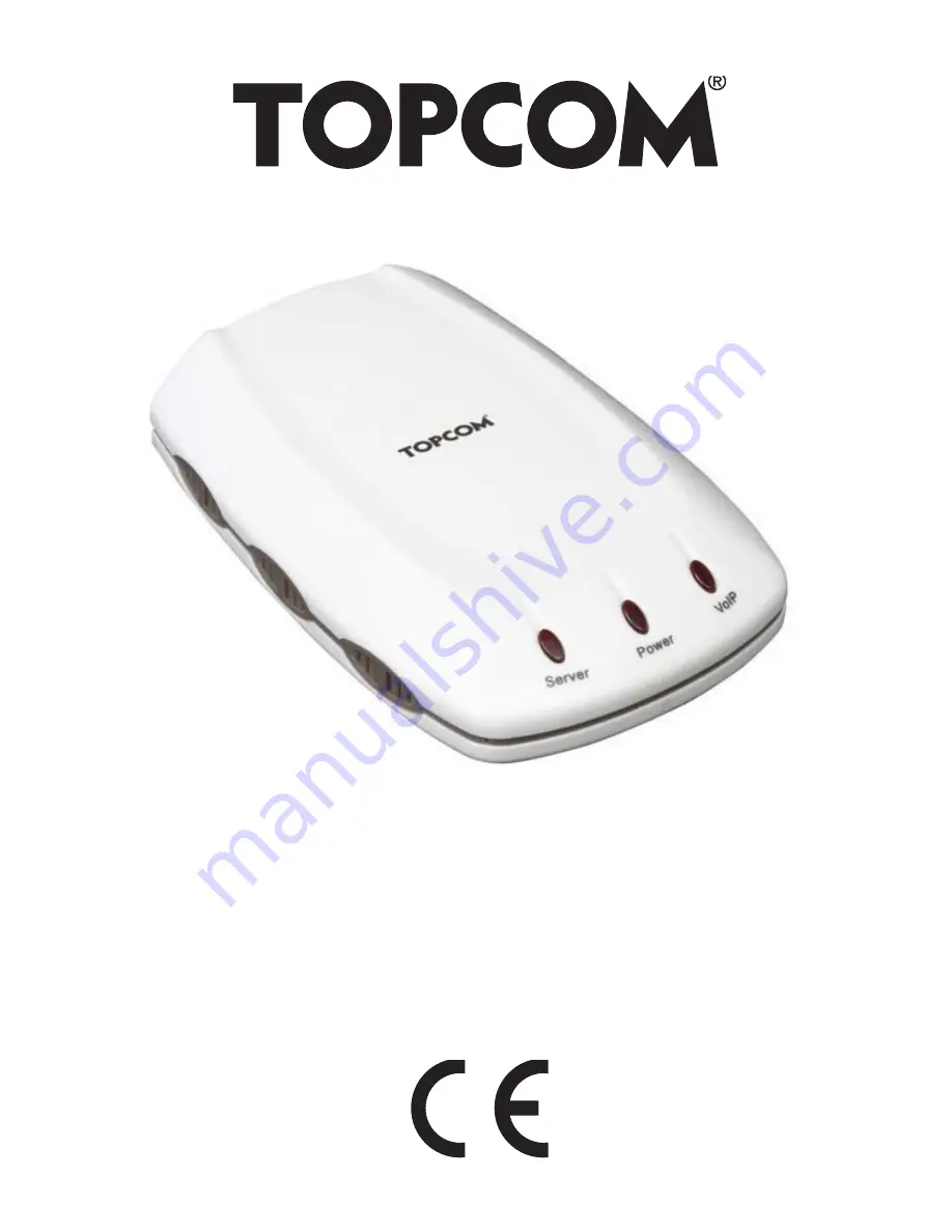 Topcom ATA 1110 User Manual Download Page 1