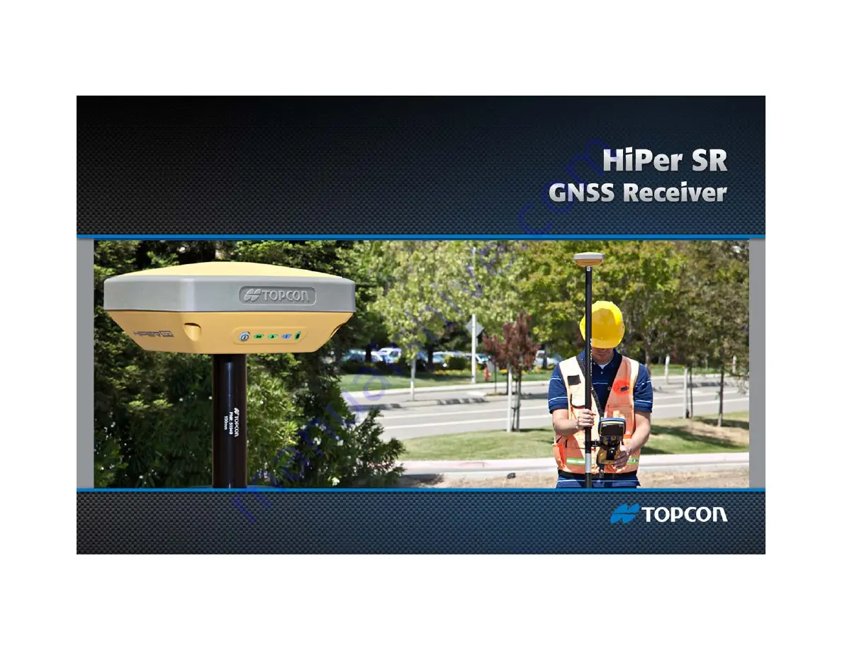 Topcon HiPer SR Operator'S Manual Download Page 1