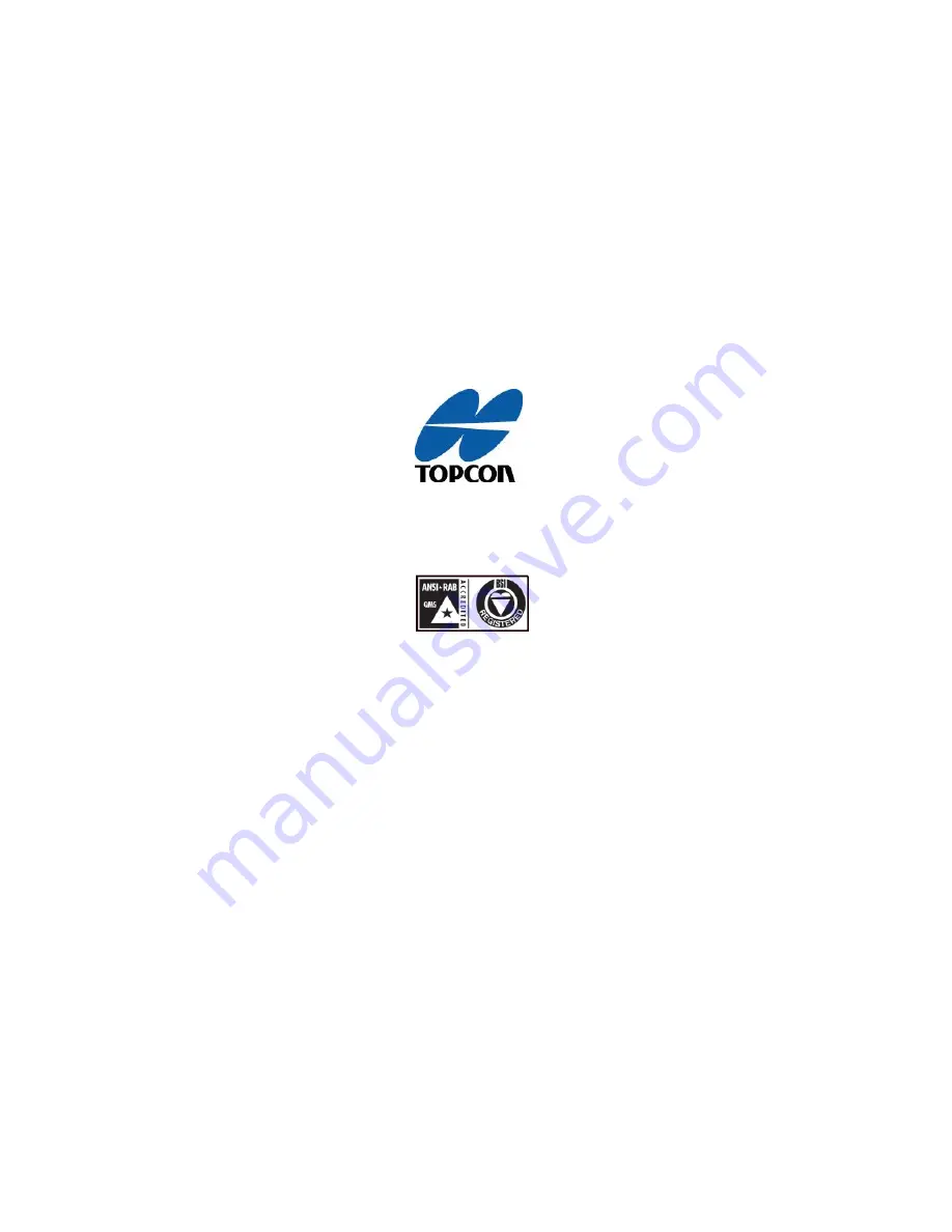 Topcon MC-i3 Installation And Setup Manual Download Page 9