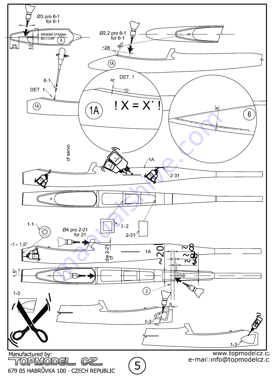 Topmodel CZ 020122 Manual Download Page 8