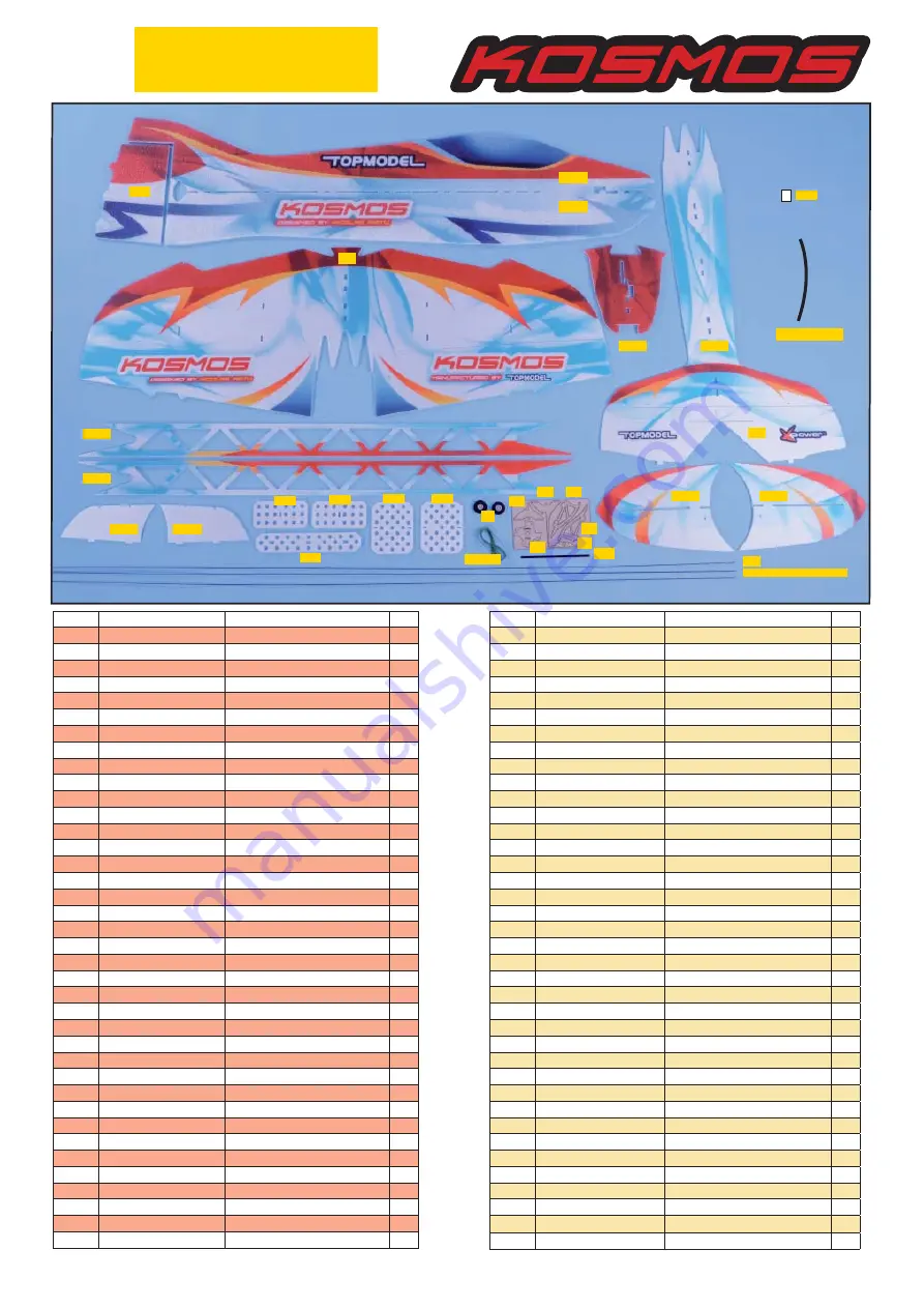 Topmodel KOSMOS 09919 Manual Download Page 2