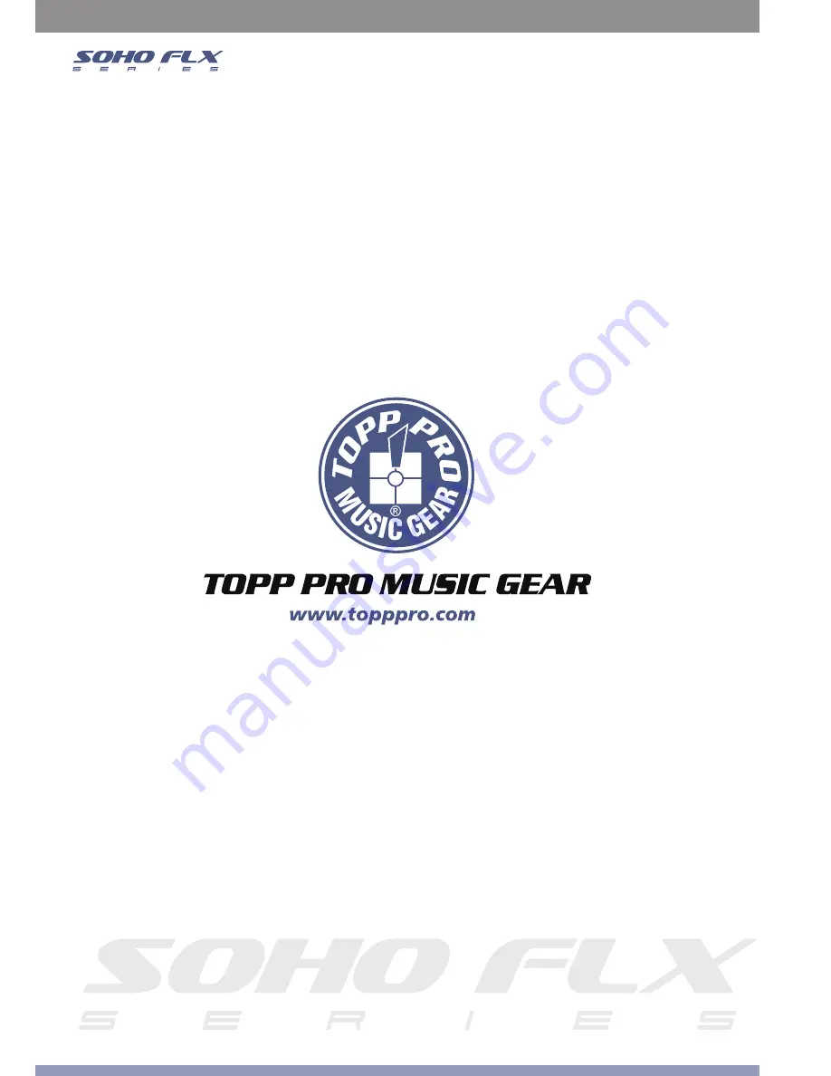 Topp Music Gear FLX 3 User Manual Download Page 21