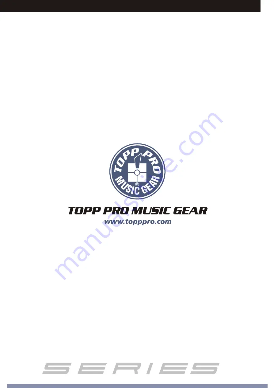 Topp Music Gear TCL Series User Manual Download Page 18