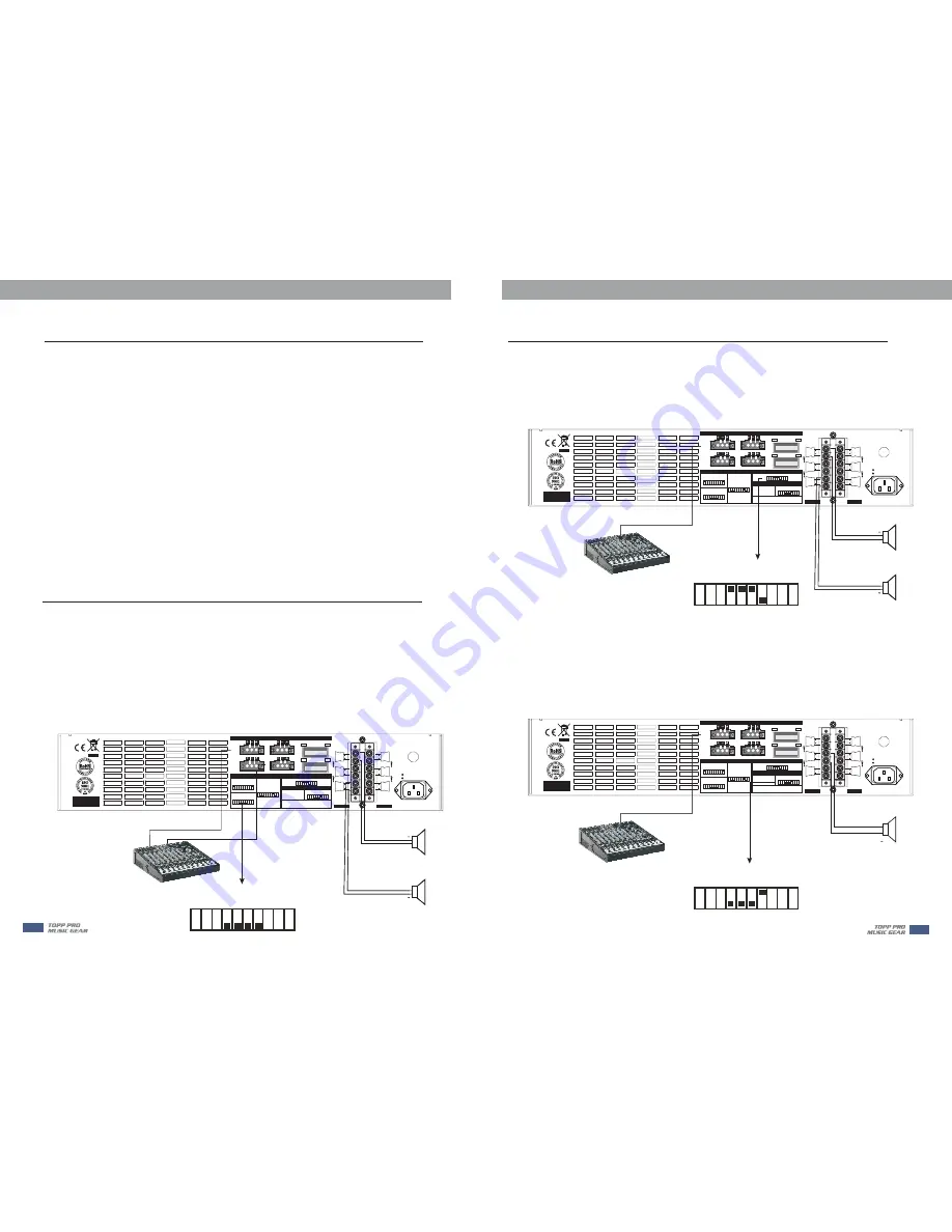 Topp Music Gear TMA250-4 Скачать руководство пользователя страница 9
