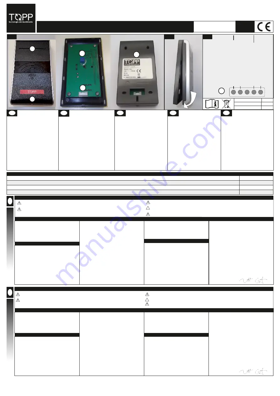 TOPP HS2 Instructions For Use Download Page 1