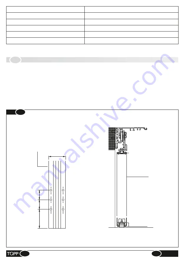 TOPP K200 Instructions For Installation And Use Manual Download Page 12