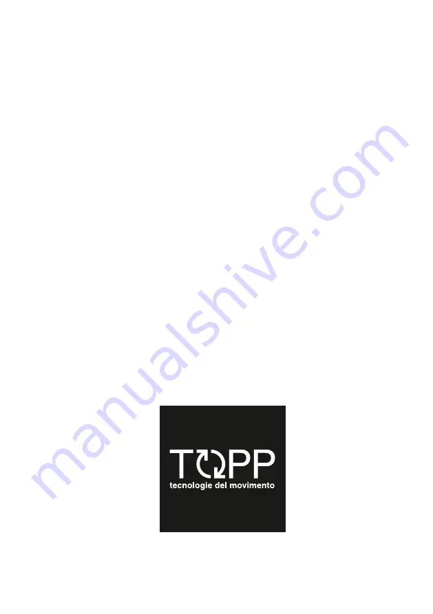 TOPP K200 Instructions For Installation And Use Manual Download Page 56