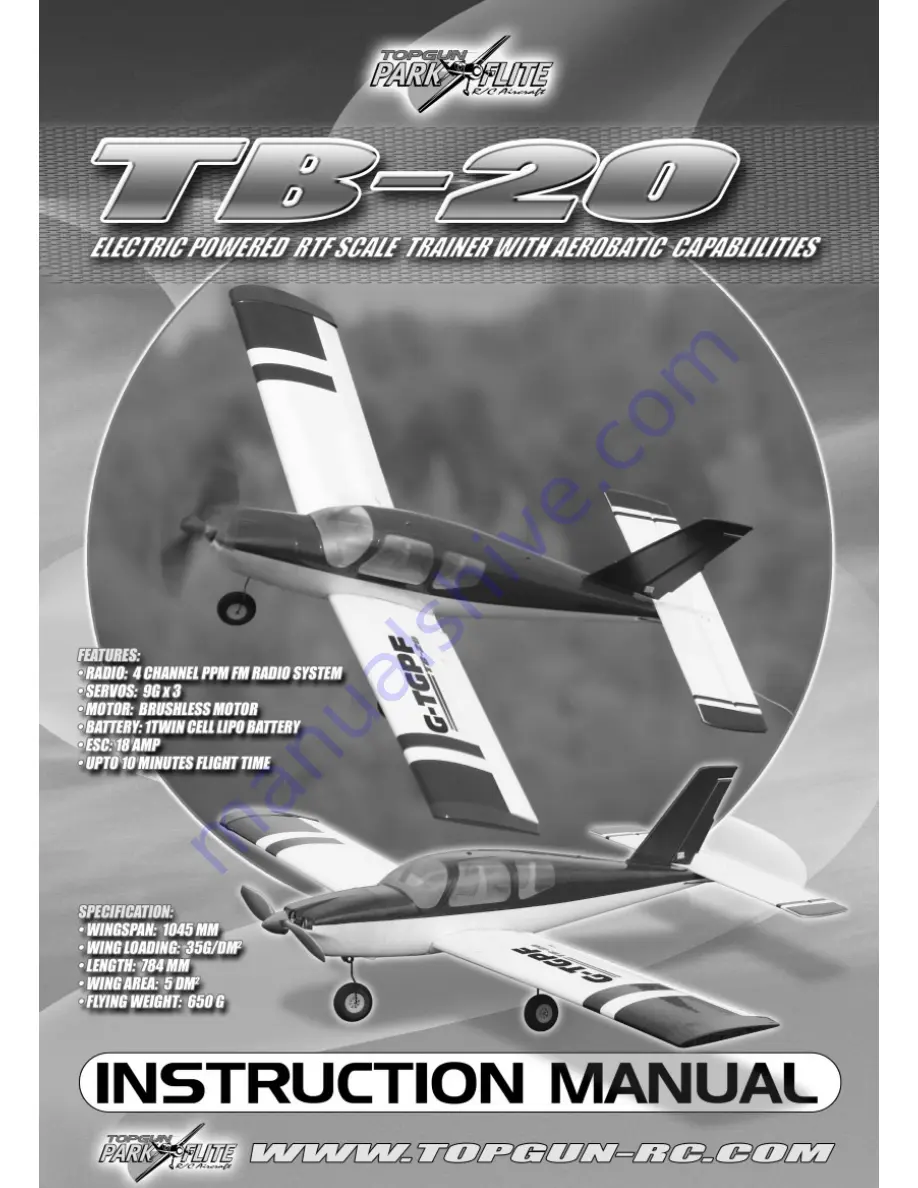 Torgun TB-20 Instruction Manual Download Page 1