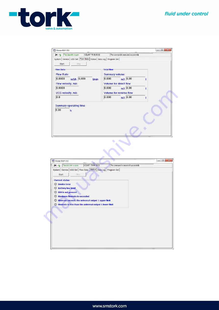 Tork AFLOWT BUF-311 Operation Manual Download Page 25