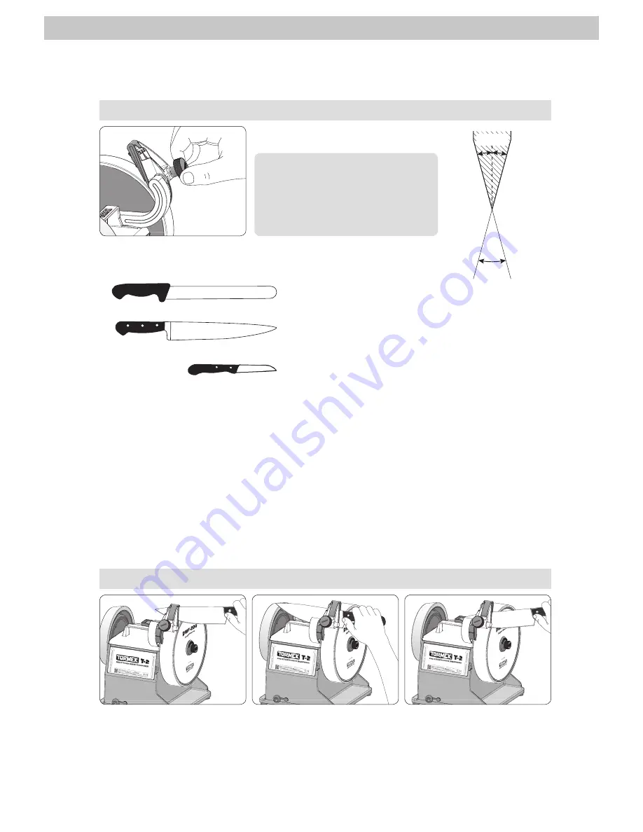 tormek T-2 Translation Of The Original Instructions Download Page 3