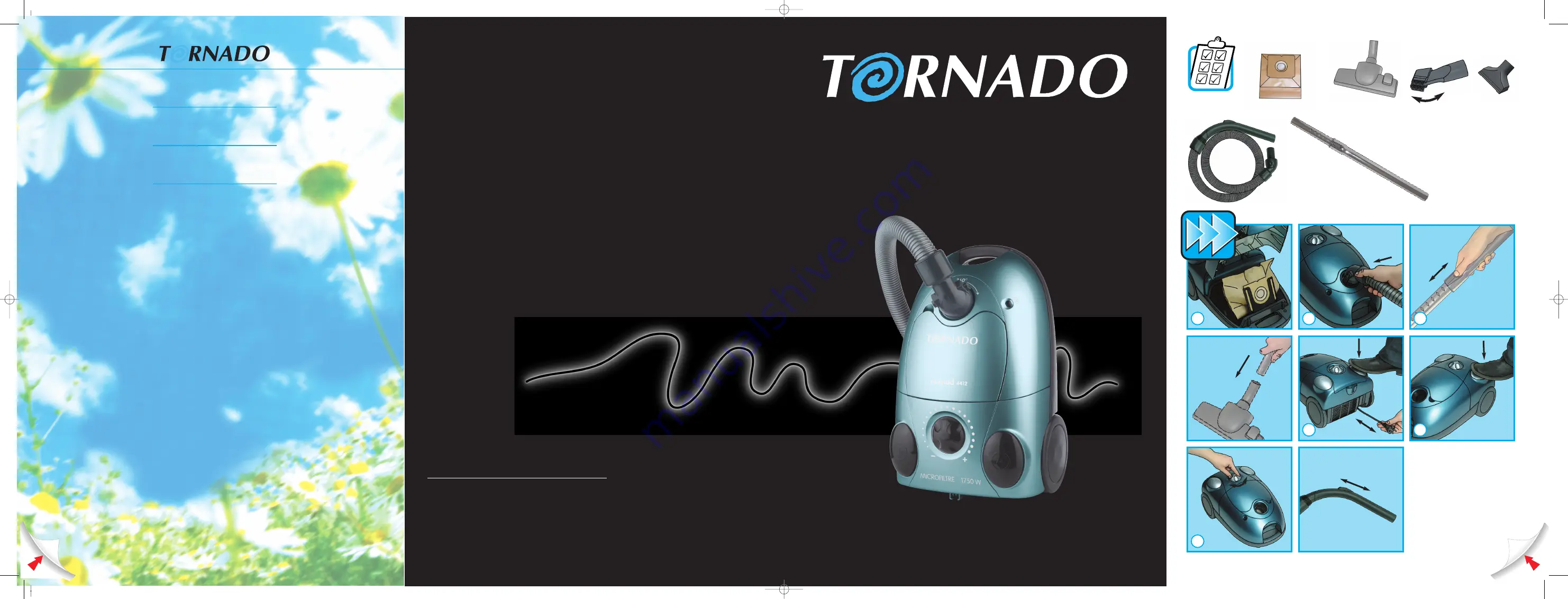 Tornado Nomad 4412 Manual Download Page 1