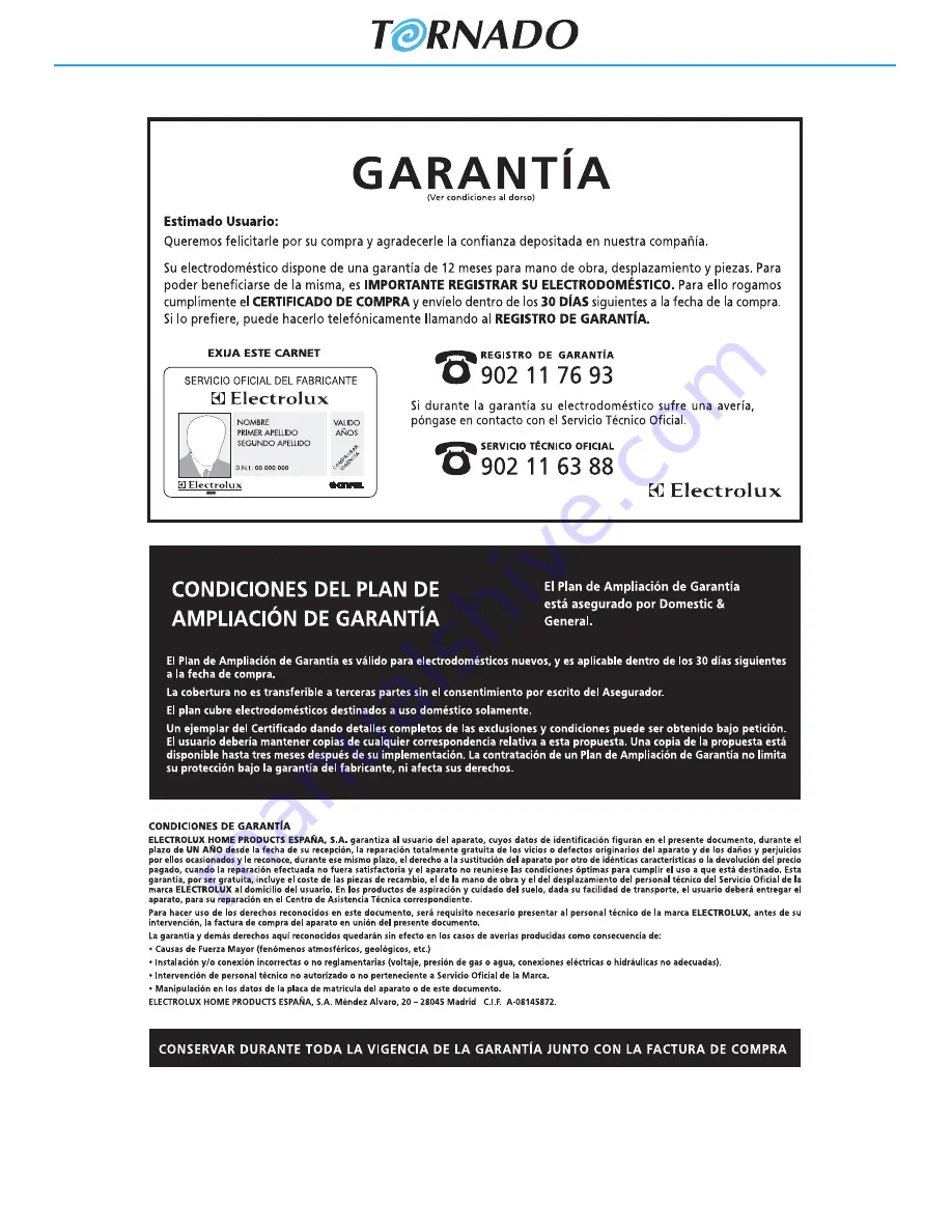 Tornado TO 2106 User Manual Download Page 14