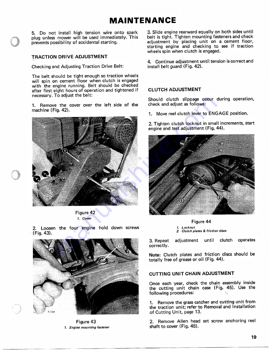 Toro 04215 Greensmaster 500 Operator'S Manual Download Page 19