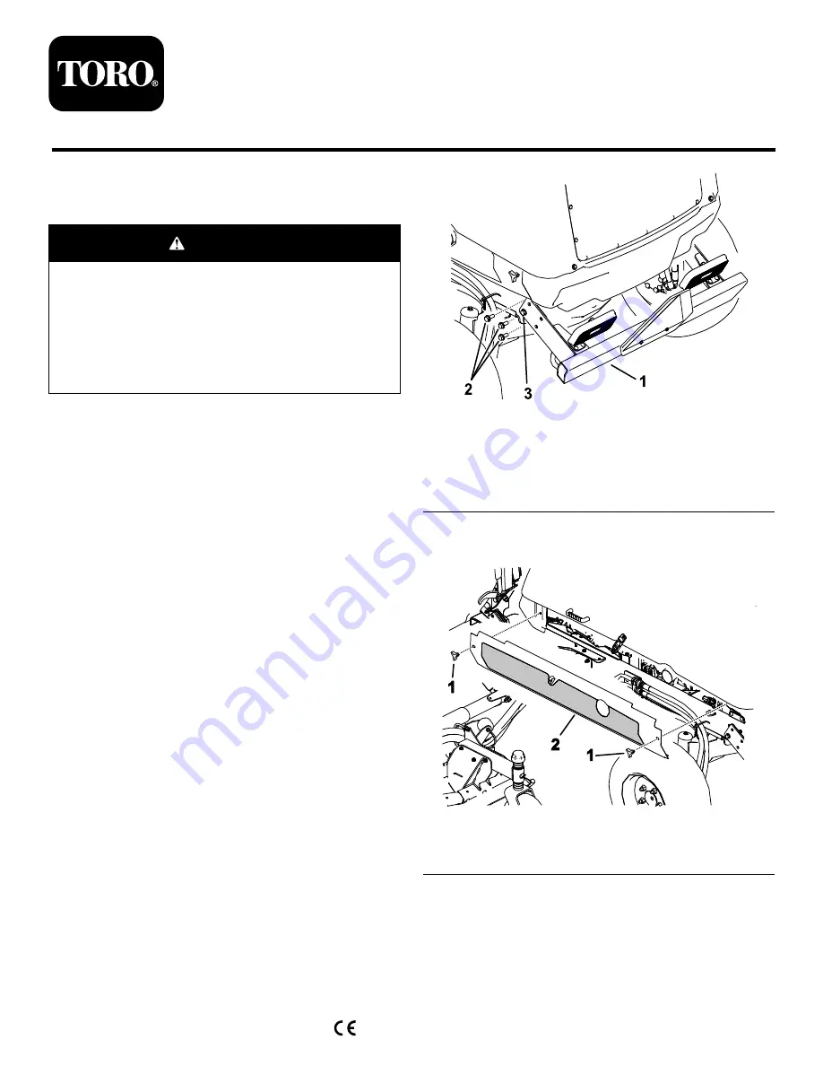 Toro 137-5470 Installation Instructions Download Page 1