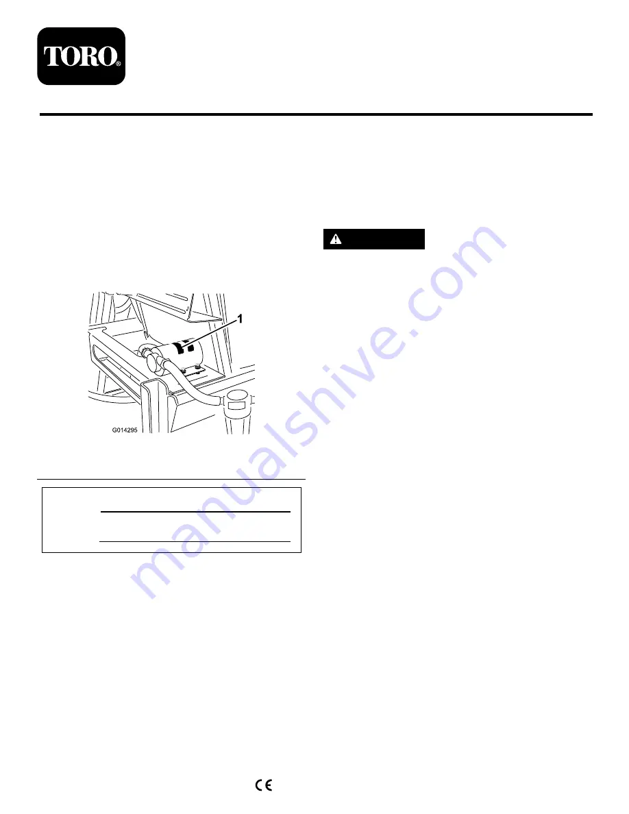 Toro 41614 Installation Instructions Manual Download Page 1