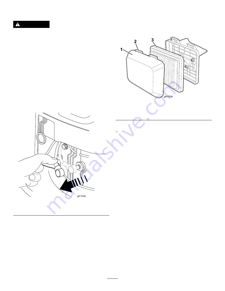 Toro HoverPro 450 Operator'S Manual Download Page 16