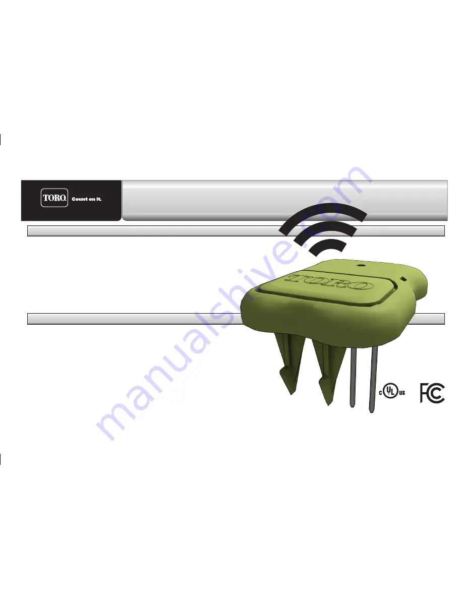 Toro Precision Soil Sensor Manual Download Page 1