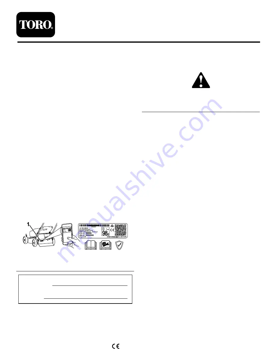 Toro Recycler 20965 Manual Download Page 77