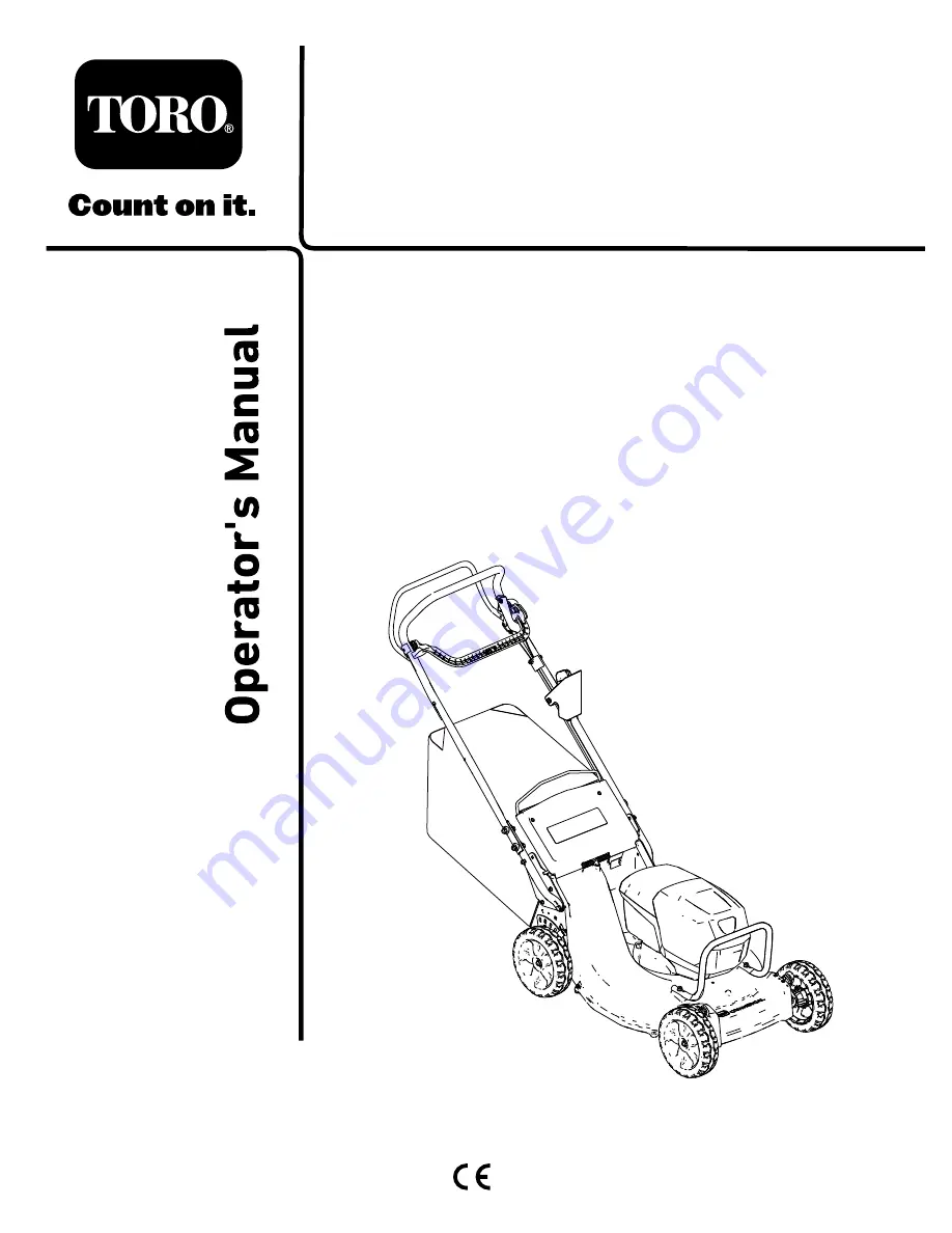 Toro Recycler 22275 Operator'S Manual Download Page 3