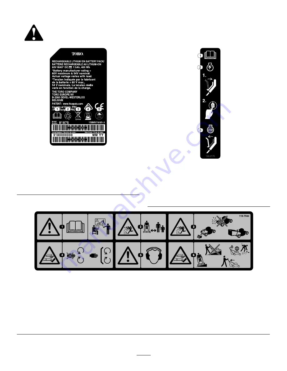 Toro Recycler 22275 Operator'S Manual Download Page 128