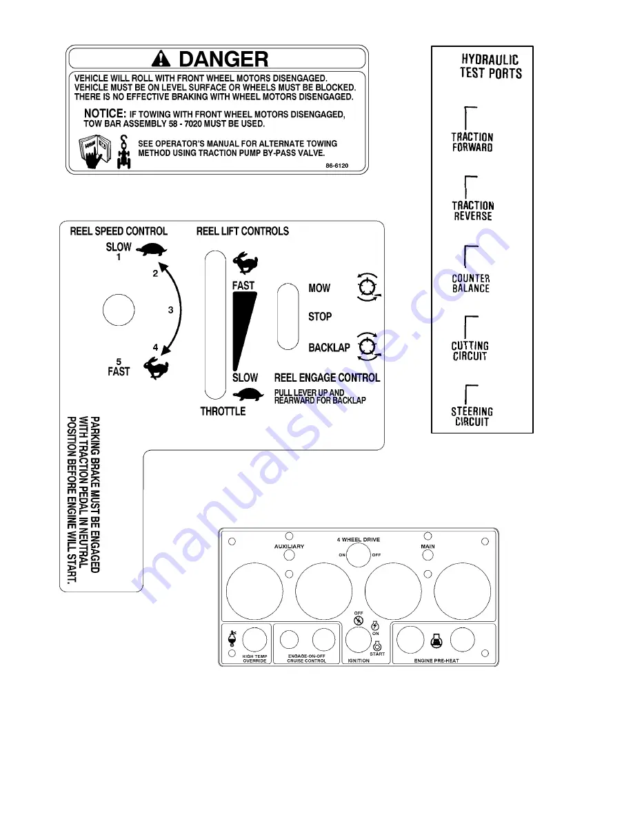 Toro REELMASTER 4500-D Service Manual Download Page 10