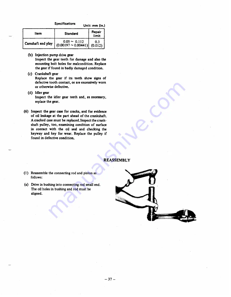 Toro REELMASTER 4500-D Service Manual Download Page 65