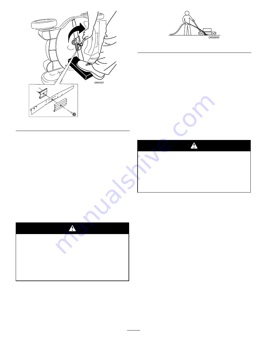 Toro Super Bagger 20192 Operator'S Manual Download Page 18