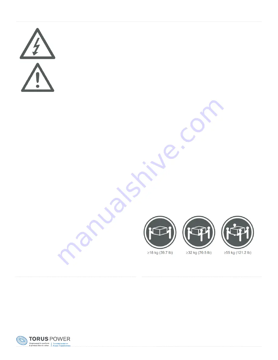 Torus Power WM 100 BAL TVSS Manual Download Page 4