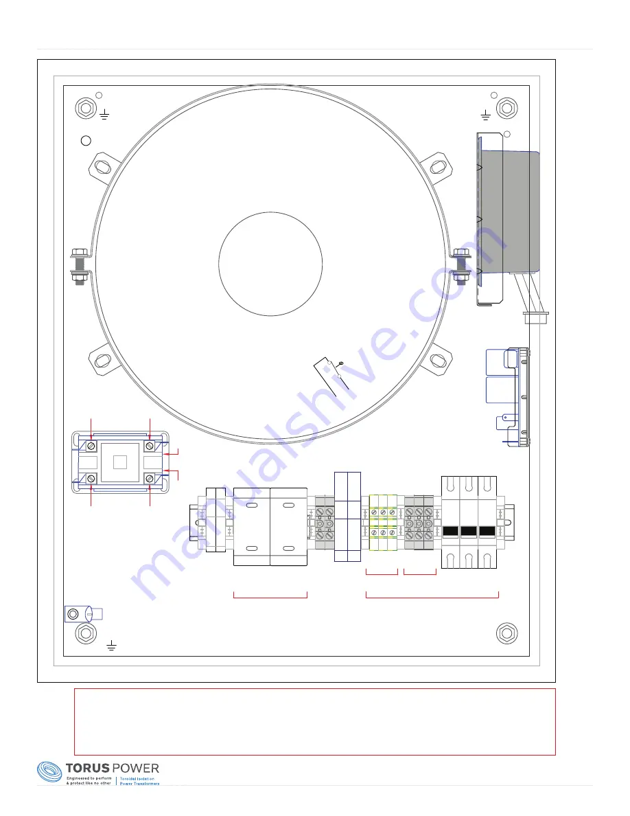 Torus Power WM 100 BAL TVSS Manual Download Page 7