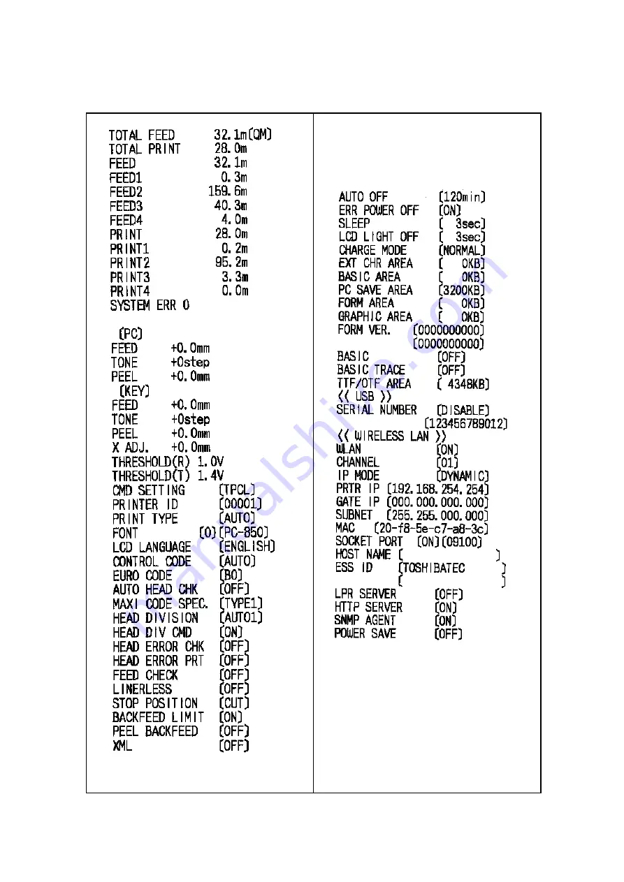 TOSHIBA TEC Corporation B-FP Series Скачать руководство пользователя страница 46