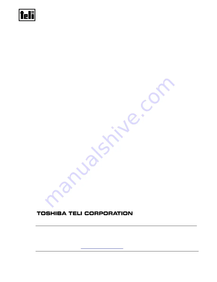 Toshiba teli CS3950D Specification Download Page 23