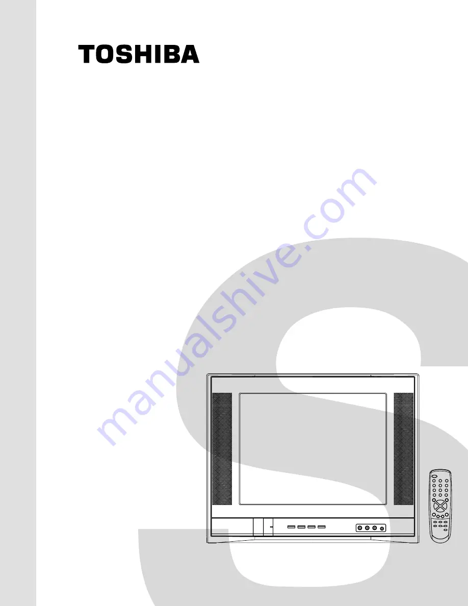 Toshiba 14AF45 Service Manual Download Page 1