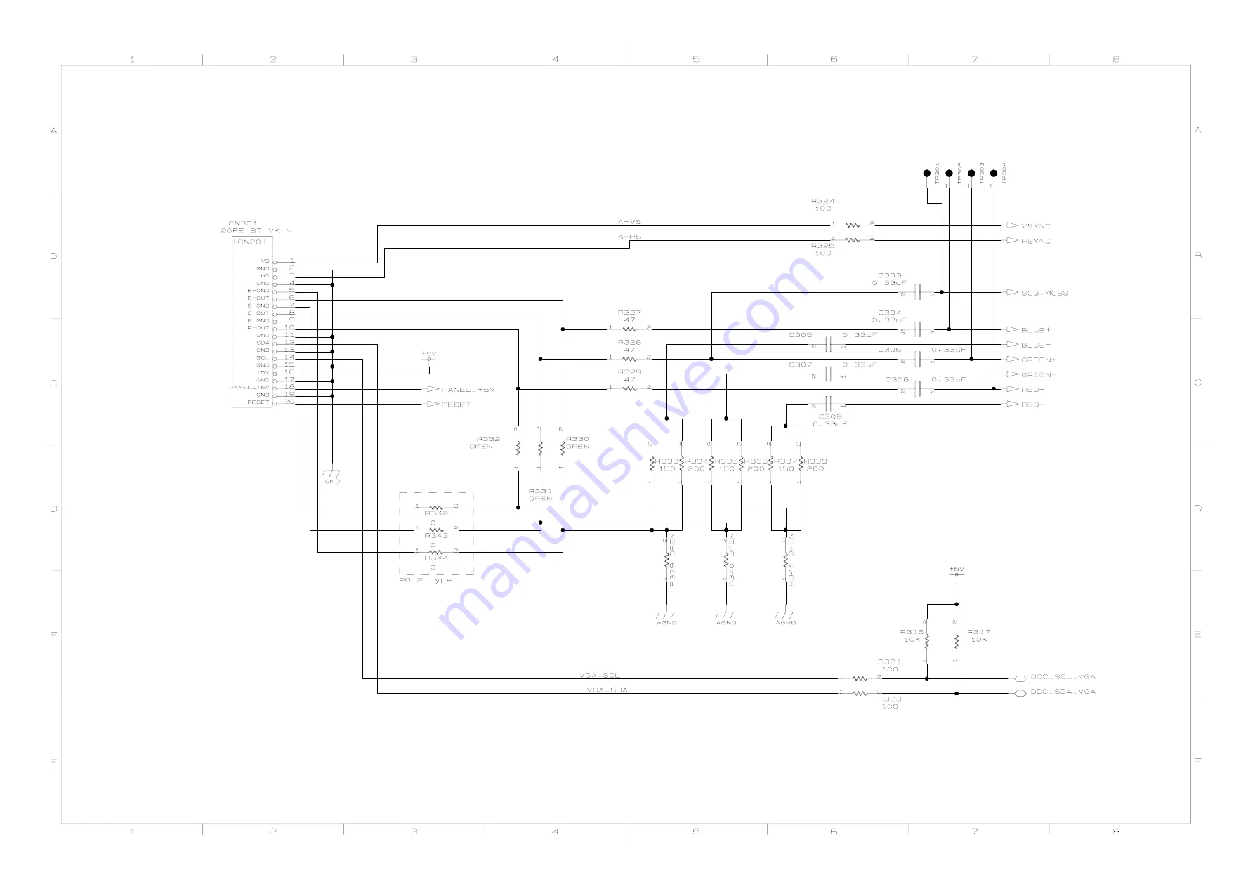 Toshiba 14JL7E Schematic Diagrams Download Page 15