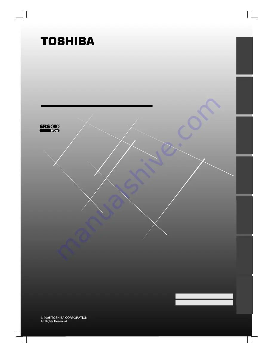 Toshiba 15VL56 Скачать руководство пользователя страница 1