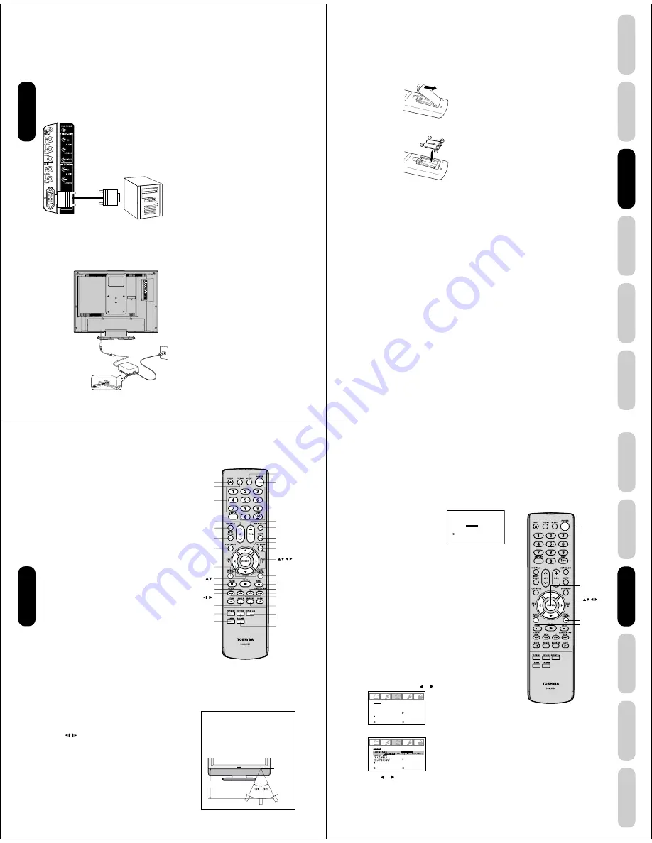 Toshiba 17HLV85 Скачать руководство пользователя страница 7