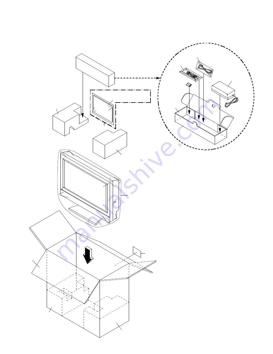 Toshiba 17HLV85 Service Manual Download Page 105