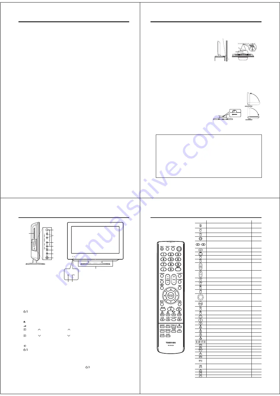 Toshiba 19DV616DG Скачать руководство пользователя страница 6