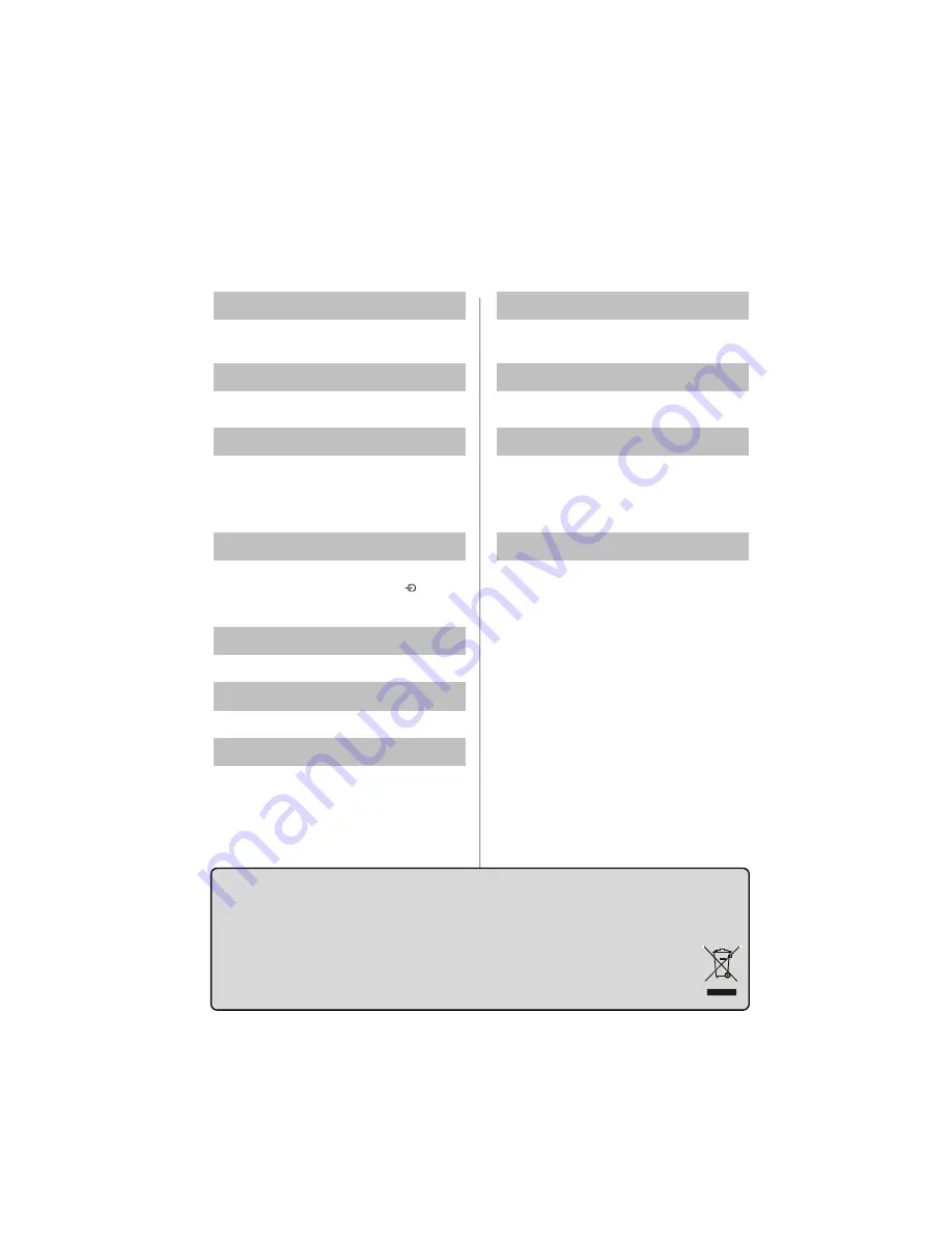 Toshiba 19W330DB Owner'S Manual Download Page 30