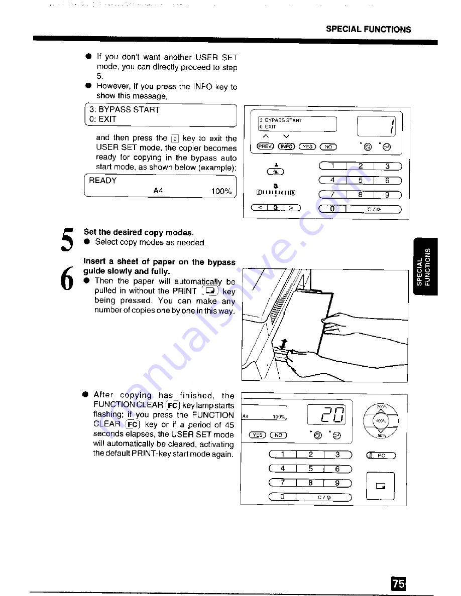 Toshiba 2060 Operator'S Manual Download Page 77