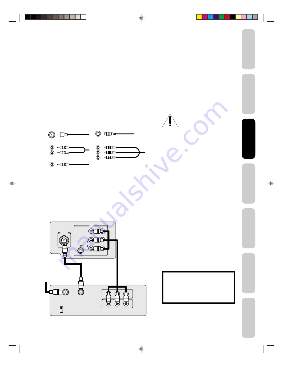 Toshiba 20AF46C Owner'S Manual Download Page 7